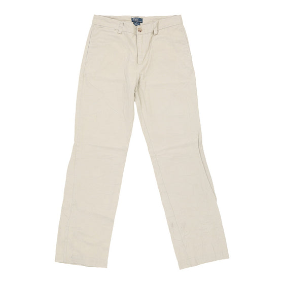 Vintage Ralph Lauren Jeans - 30W UK 10 Beige Cotton jeans Ralph Lauren   