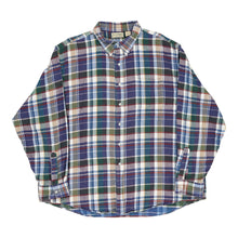  L.L.Bean Checked Flannel Shirt - 2XL Blue Cotton flannel shirt L.L.Bean   