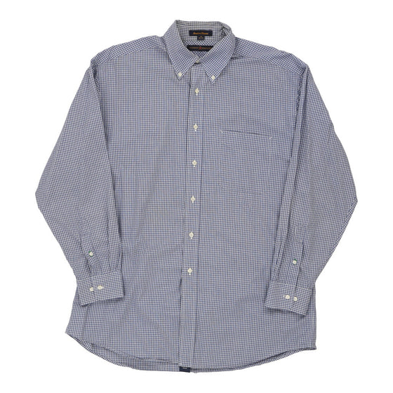 Tommy Hilfiger Checked Shirt - Large Blue Cotton shirt Tommy Hilfiger   