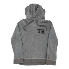  TH Tommy Hilfiger Hoodie - Large Grey Polyester hoodie Tommy Hilfiger   
