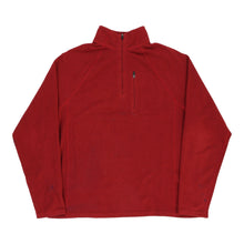  L.L.Bean Fleece - Large Red Polyester fleece L.L.Bean   