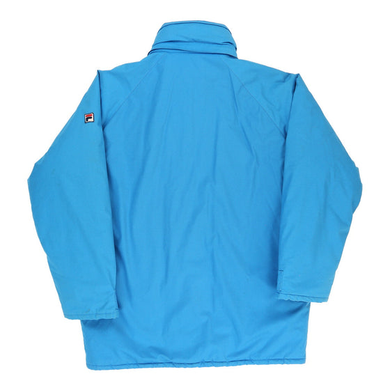 Vintage Fila Coat - Medium Blue Cotton coat Fila   