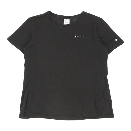 Vintage Champion T-Shirt - XL Black Cotton t-shirt Champion   