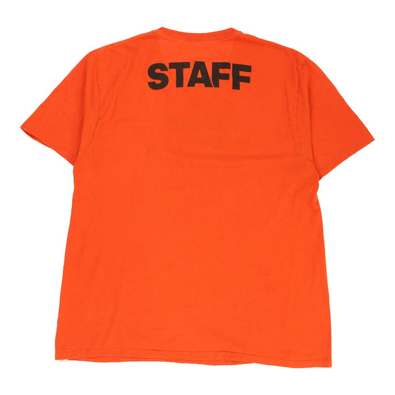 Vintage Adidas T-Shirt - XL Orange Cotton t-shirt Adidas   