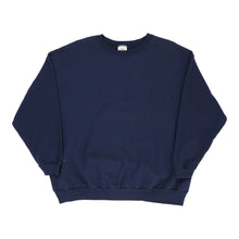  Vintage Just My Size Sweatshirt - XL Navy Cotton Blend sweatshirt Just My Size   