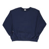 Vintage Just My Size Sweatshirt - XL Navy Cotton Blend sweatshirt Just My Size   