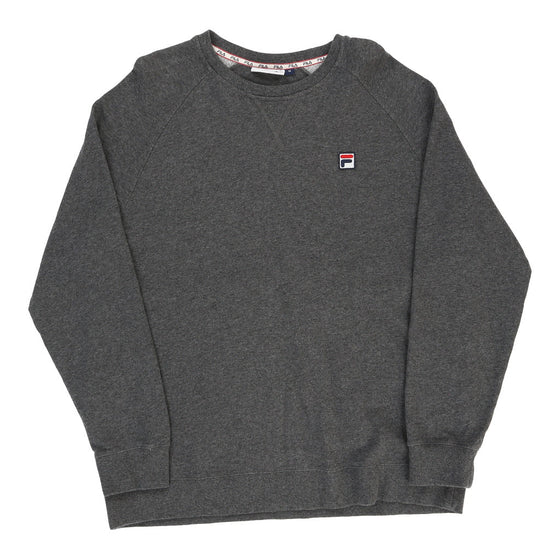 Fila Sweatshirt - XL Grey Cotton sweatshirt Fila   