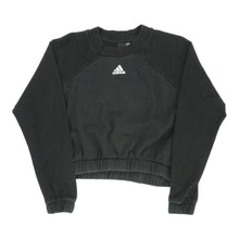  Adidas Cropped Sweatshirt - XS Black Cotton Blend sweatshirt Adidas   