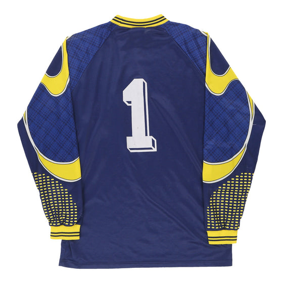UHLSPORT Mens Football Shirt - XL Polyester Blue football shirt Uhlsport   
