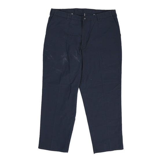 Dickies Trousers - 38W 30L Navy Cotton Blend trousers Dickies   