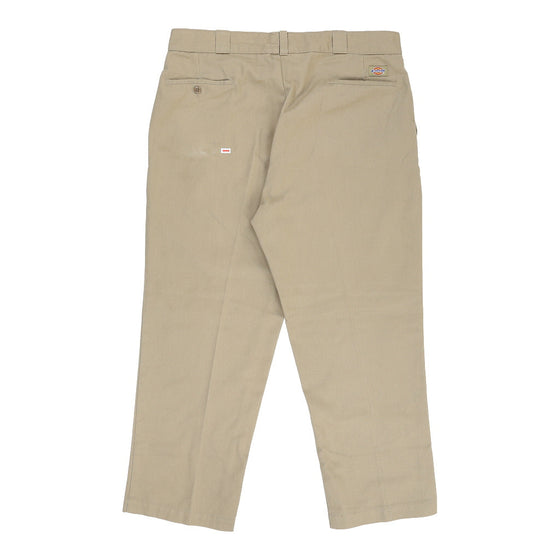 Dickies Trousers - 39W 29L Cream Cotton Blend trousers Dickies   
