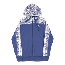  Adidas Hoodie - Small Blue Cotton Blend hoodie Adidas   