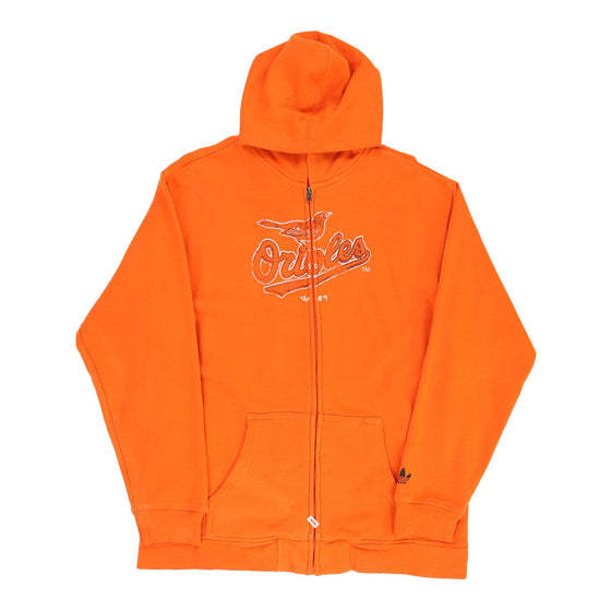 Baltimore Orioles Adidas NFL Hoodie - XL Orange Cotton hoodie Adidas   