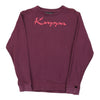 Kappa Spellout Sweatshirt - Small Purple Cotton sweatshirt Kappa   