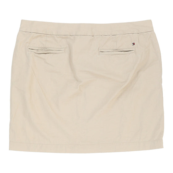 Vintage Tommy Hilfiger Skirt - 36W UK 16 Beige Cotton skirt Tommy Hilfiger   