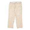 Vintage Lacoste Trousers - 36W 29L Cream Cotton trousers Lacoste   