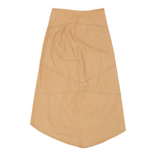  Vintage Unbranded Midi Skirt - Small Neutral Polyester midi skirt Unbranded   