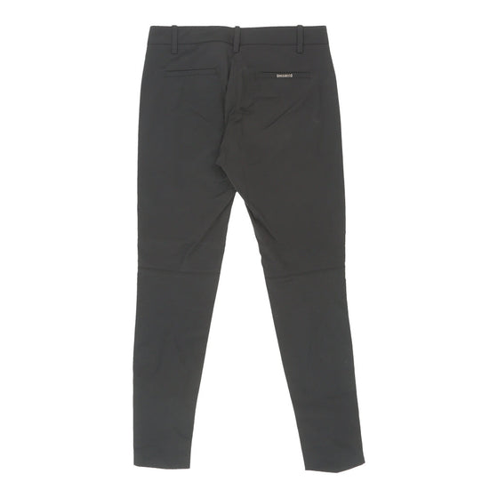 Vintage Guess Trousers - 30W UK 8 Black Nylon trousers Guess   