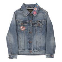 Vintage Wrangler Denim Jacket - Small Blue Cotton denim jacket Wrangler   