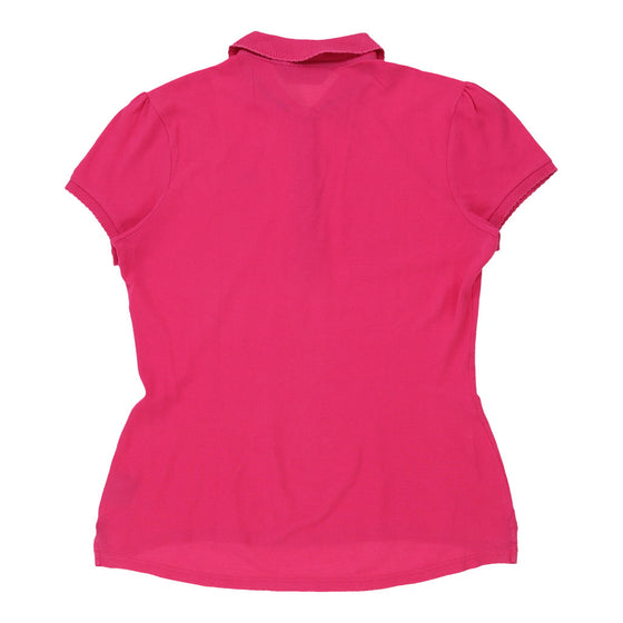 Vintage Kappa Polo Shirt - Large Pink Cotton polo shirt Kappa   