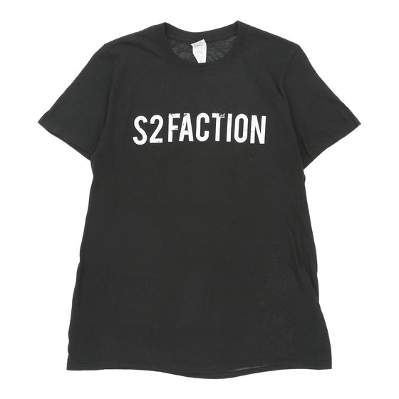 Pre-Loved S2 Faction Supplement Superstores Gildan T-Shirt - Small Black Cotton t-shirt Gildan   