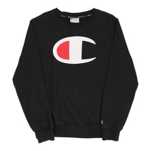  Vintage Champion Sweatshirt - Medium Black Cotton Blend sweatshirt Champion   