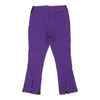 Vintage Gigi Rizzi High Waisted Trousers - 30W UK 12 Purple Polyester trousers Gigi Rizzi   