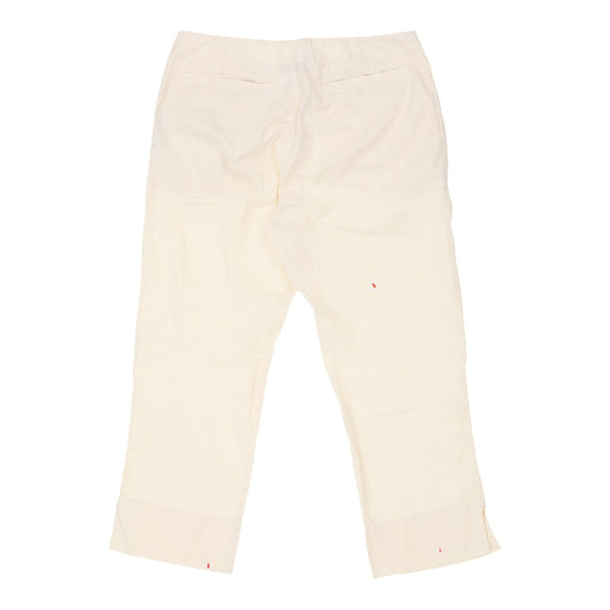 Vintage Woolrich Trousers - 28W UK 8 Cream Cotton trousers Woolrich   