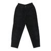 Vintage Valentino High Waisted Cord Trousers - 26W UK 6 Black Cotton cord trousers Valentino   