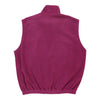 Vintage Asics Fleece Gilet - Large Purple Polyester fleece gilet Asics   