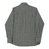 Bahamas Checked Check Shirt - Medium Green Cotton check shirt Bahamas   