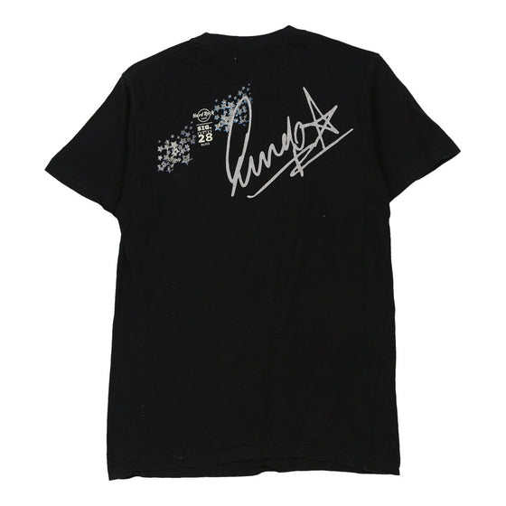 Hard Rock Cafe Graphic T-Shirt - Small Black Cotton t-shirt Hard Rock Cafe   