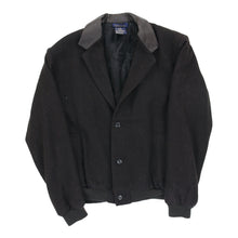  Vintage Unbranded Varsity Jacket - Small Black Polyester varsity jacket Unbranded   