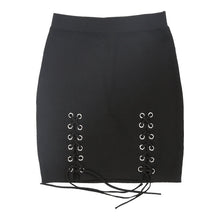  Vintage Vinceotto Skirt - XS UK 4 Black Cotton skirt Vinceotto   