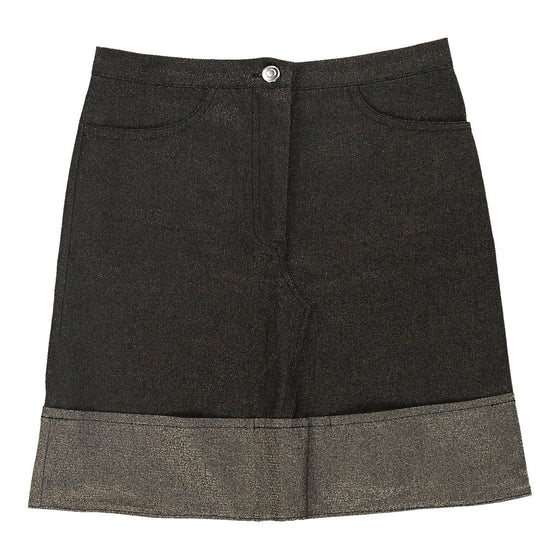 Vintage Unbranded Denim Skirt - XS UK 6 Blue Cotton denim skirt Unbranded   