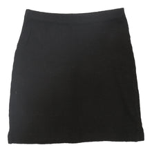  Vintage Sisley Skirt - 2XS UK 2 Black Viscose skirt Sisley   