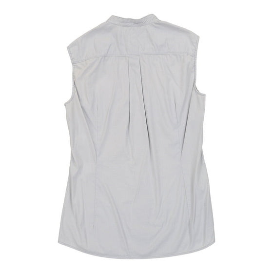 Vintage Prada Short Sleeve Shirt - XS Grey Cotton short sleeve shirt Prada   