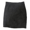 Vintage Unbranded Skirt - Small UK 8 Black Leather skirt Unbranded   