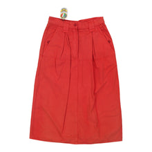  Vintage Pop 84 Skirt - XS UK 6 Red Cotton skirt Pop 84   