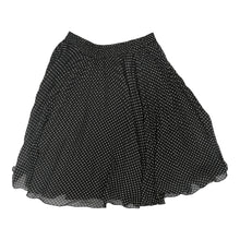  Vintage Luisa Spagnoli Skirt - XS UK 6 Black Nylon skirt Luisa Spagnoli   