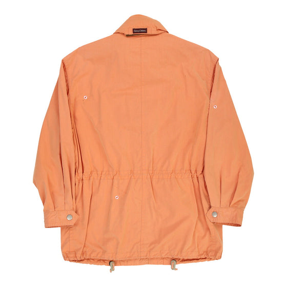 Vintage Henry Cottons Coat - Small Orange Cotton & Nylon coat Henry Cottons   