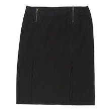  Vintage Armani Skirt - Small UK 10 Black Cotton skirt Armani   