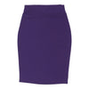 Vintage Unbranded Skirt - XS UK 6 Purple Polyester skirt Unbranded   
