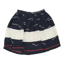  Vintage Unbranded Skirt - XS UK 6 Blue Cotton skirt Unbranded   