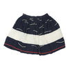 Vintage Unbranded Skirt - XS UK 6 Blue Cotton skirt Unbranded   