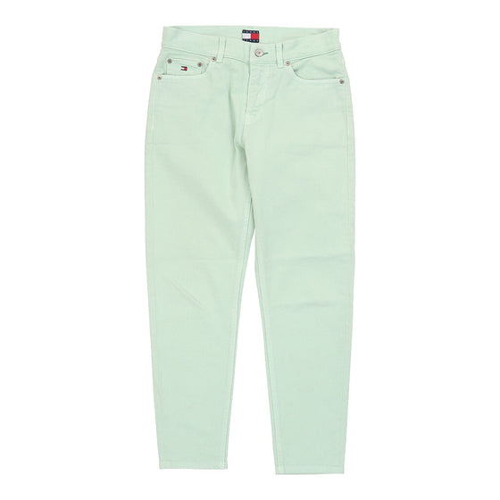 Vintage Tommy Hilfiger Jeans - 28W UK 8 Green Cotton jeans Tommy Hilfiger   