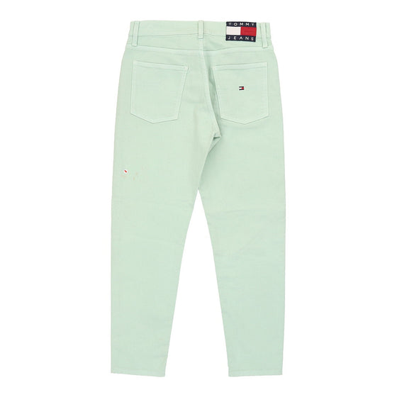 Vintage Tommy Hilfiger Jeans - 28W UK 8 Green Cotton jeans Tommy Hilfiger   