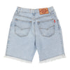 Vintage Anthonys High Waisted Denim Shorts - 26W UK 6 Blue Cotton denim shorts Anthonys   
