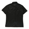 Vintage Unbranded Short Sleeve Shirt - Large Black Polyester short sleeve shirt Unbranded   