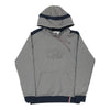 Vintage Unbranded Hoodie - Small Grey Cotton hoodie Unbranded   